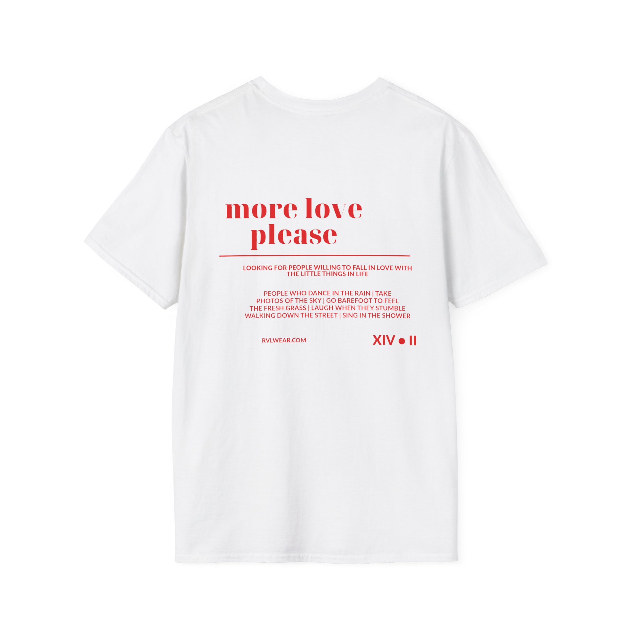 Love. Minimalist Tee — Casual Chest-Logo T-Shirt - Image 2