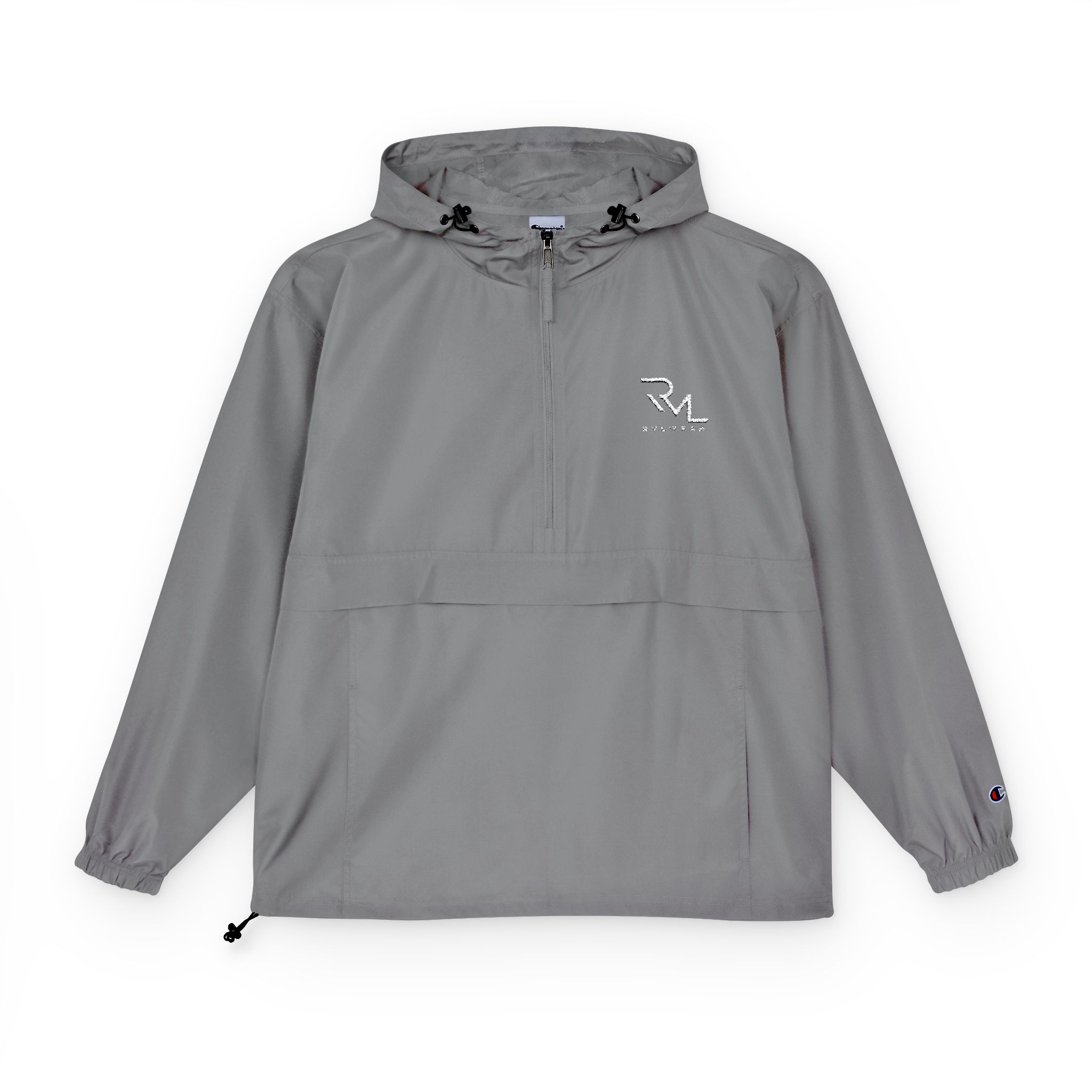 Packable Champion Anorak Jacket — Black Lightweight Windbreaker - Image 7