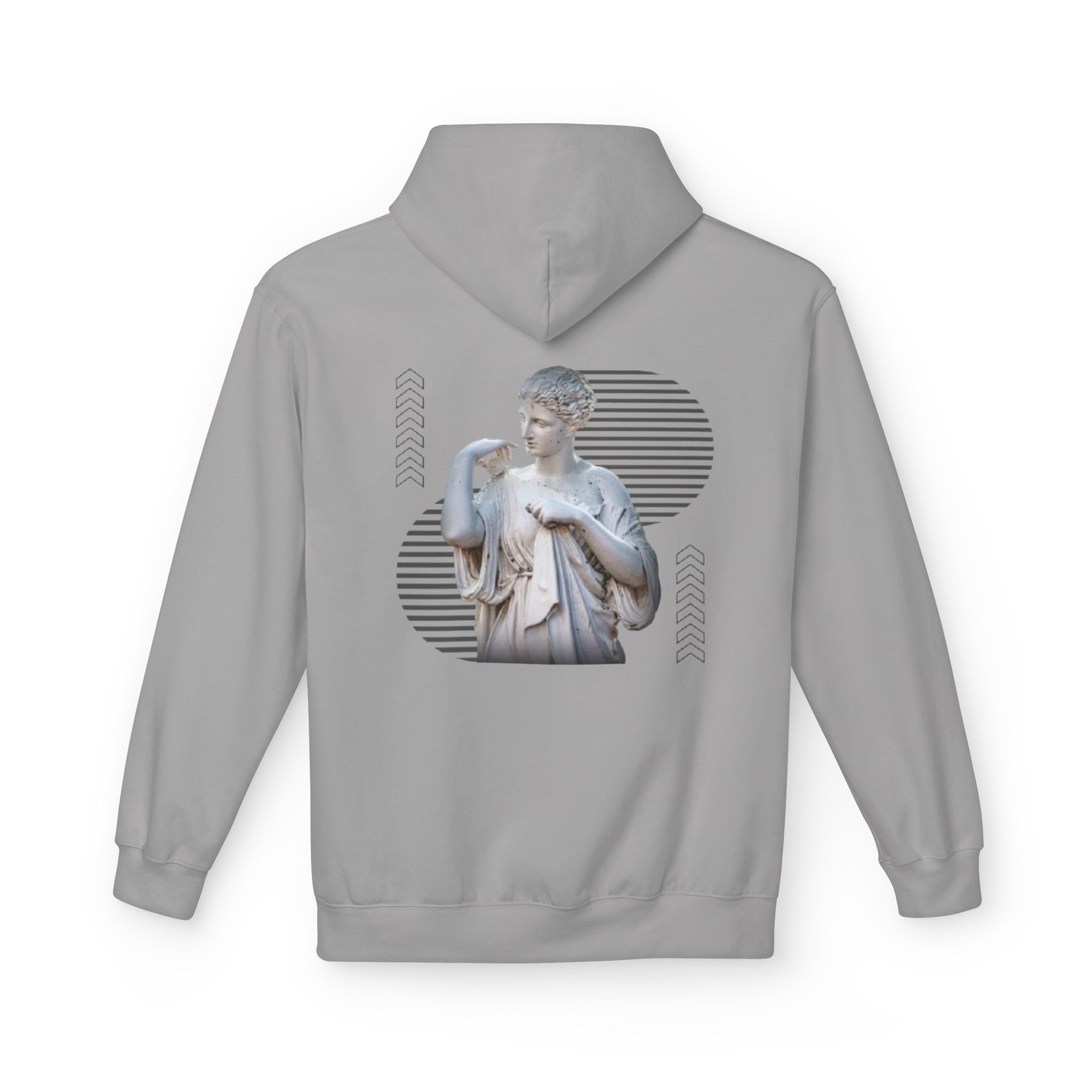 Hoodie — Classical Statue Vaporwave Graphic Hoodie - Image 10