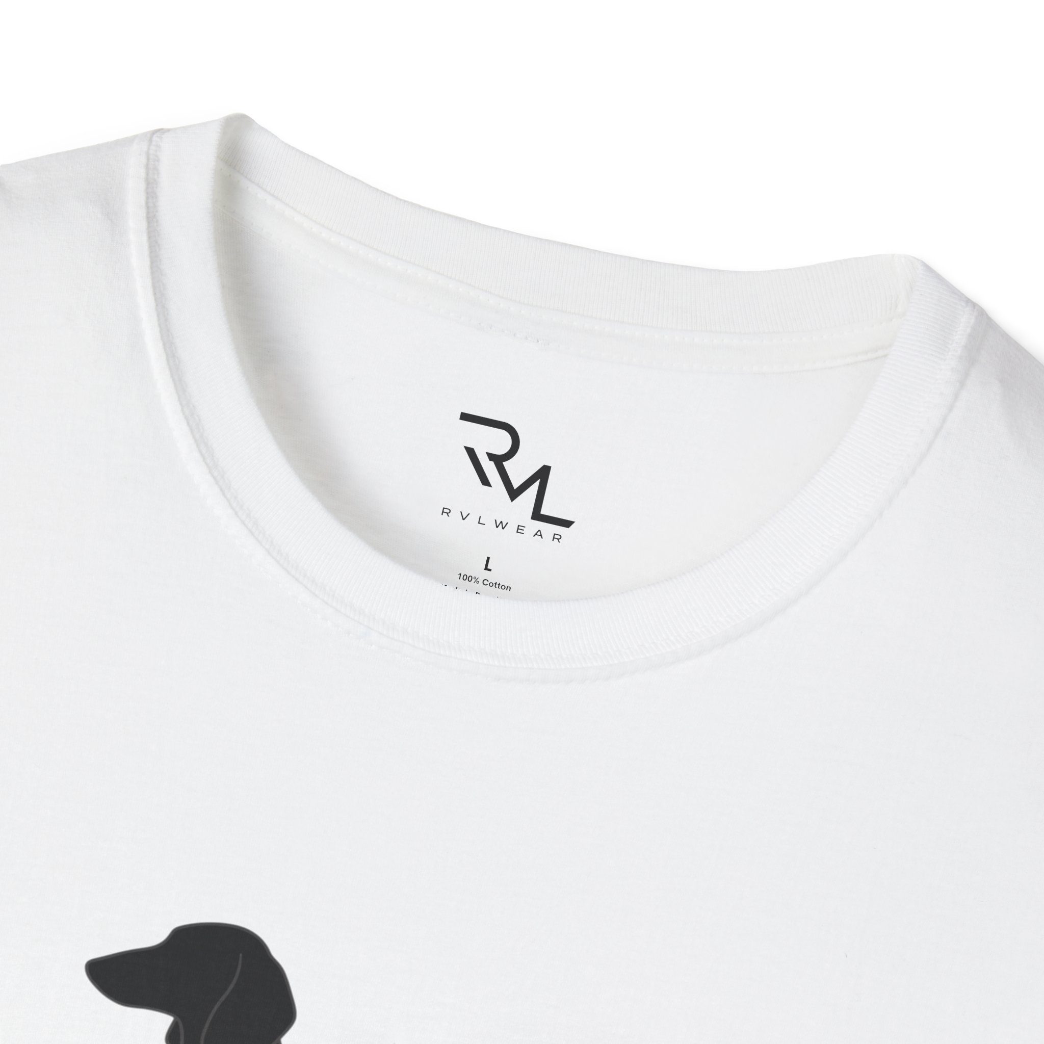 Dachshund Silhouette T-Shirt – Minimalist Sausage Dog Tee - Image 4