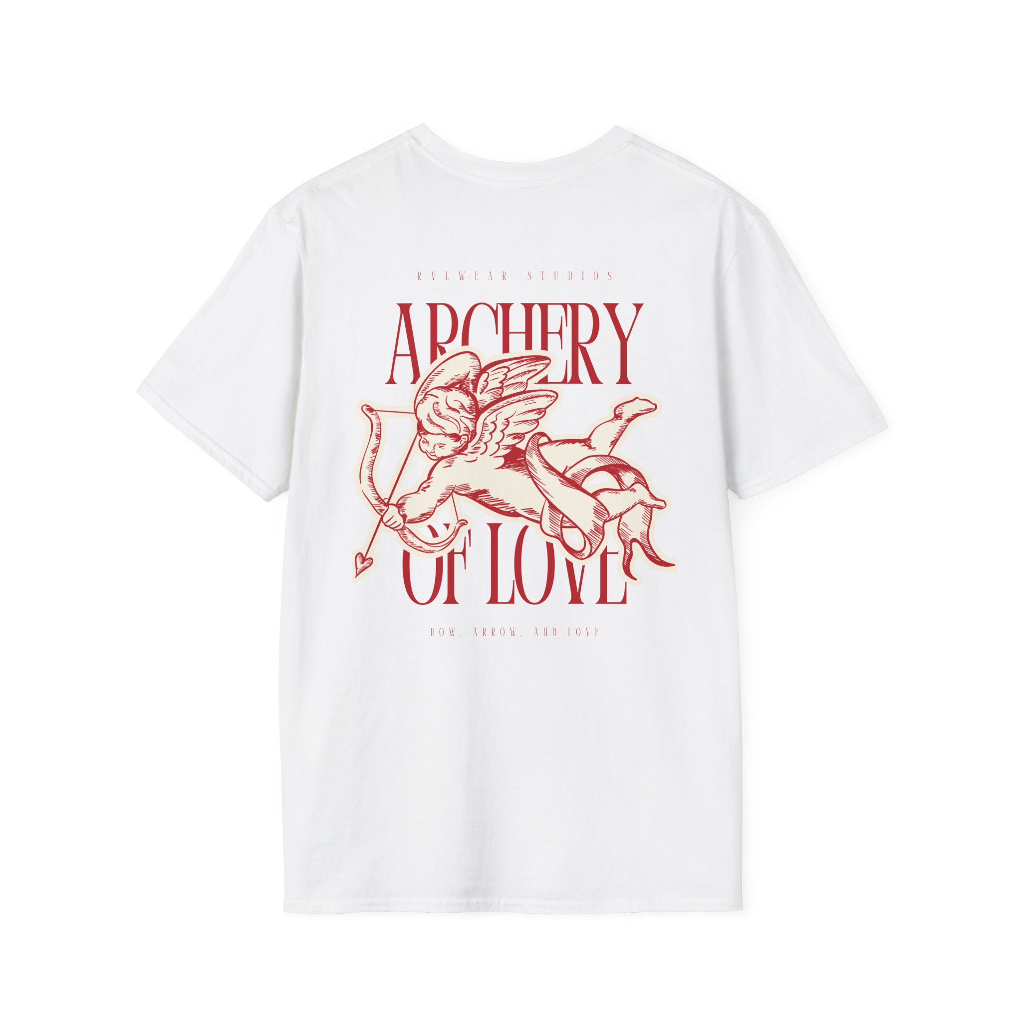 Minimalist RVL Logo T-Shirt — Casual White Crewneck for Everyday Wear - Image 2