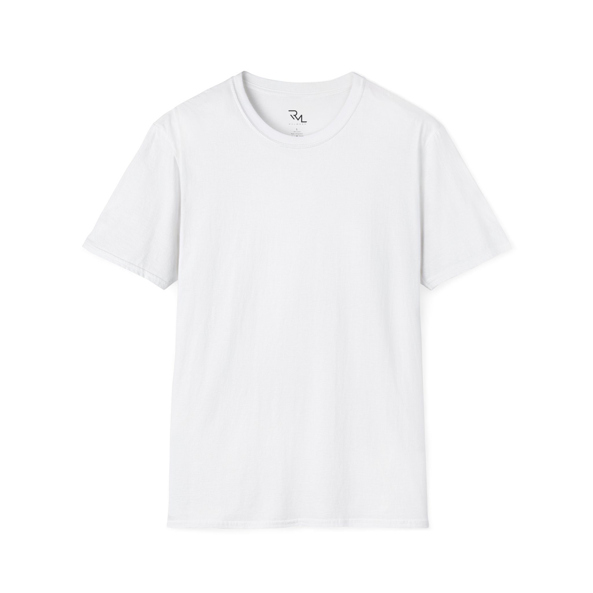 Classic White T-Shirt — Plain Crewneck Tee - Image 3