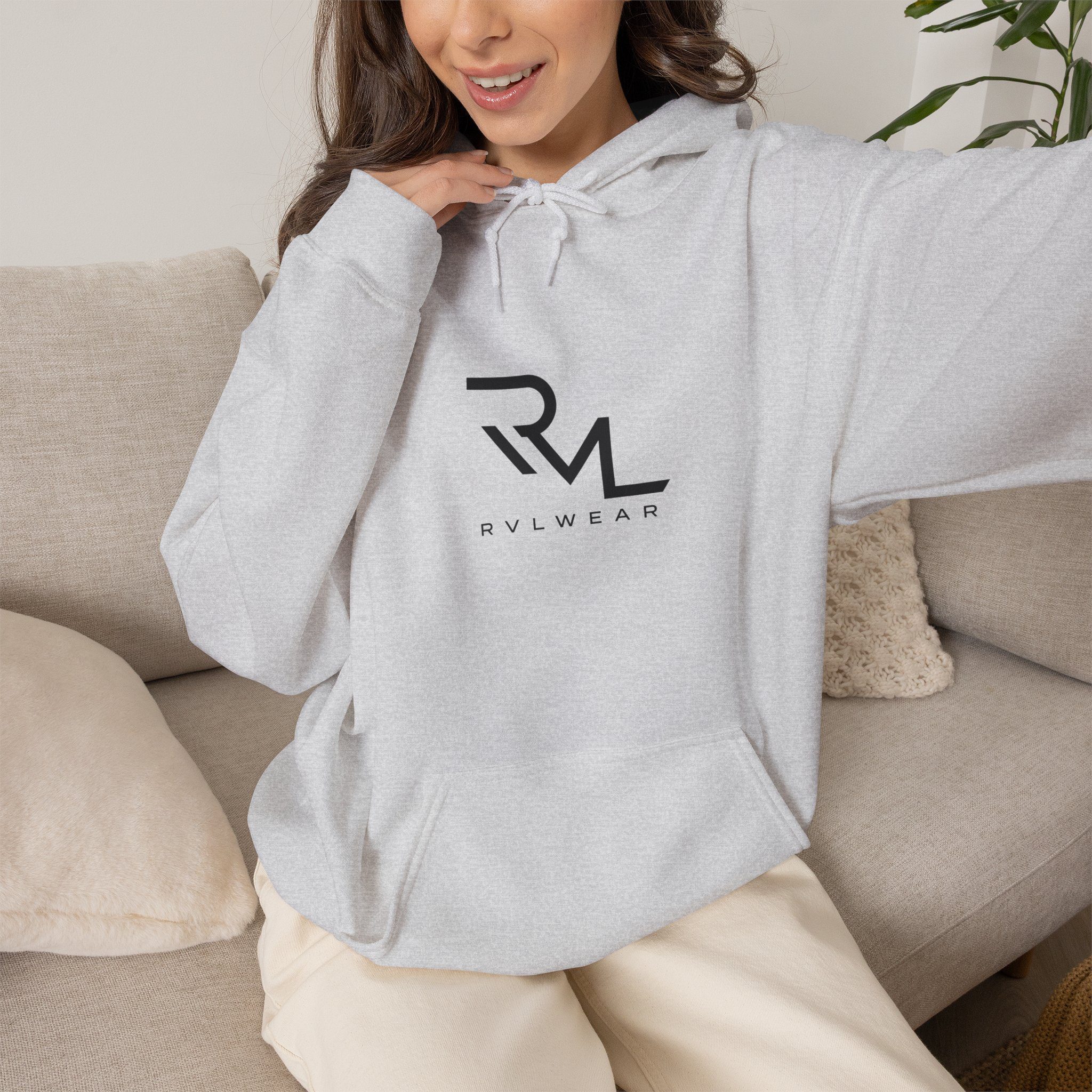 Hoodie — Minimalist 'Purpose' Logo Hooded Sweatshirt - Image 9
