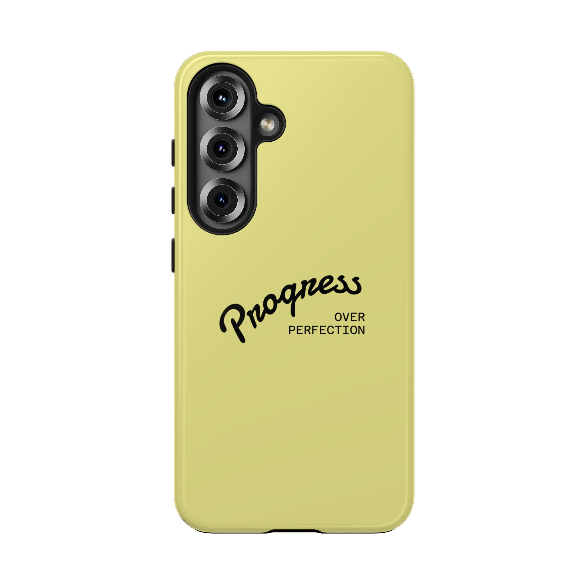 Progress Over Perfection Tough Phone Case — Motivational Protective iPhone Case - Image 3