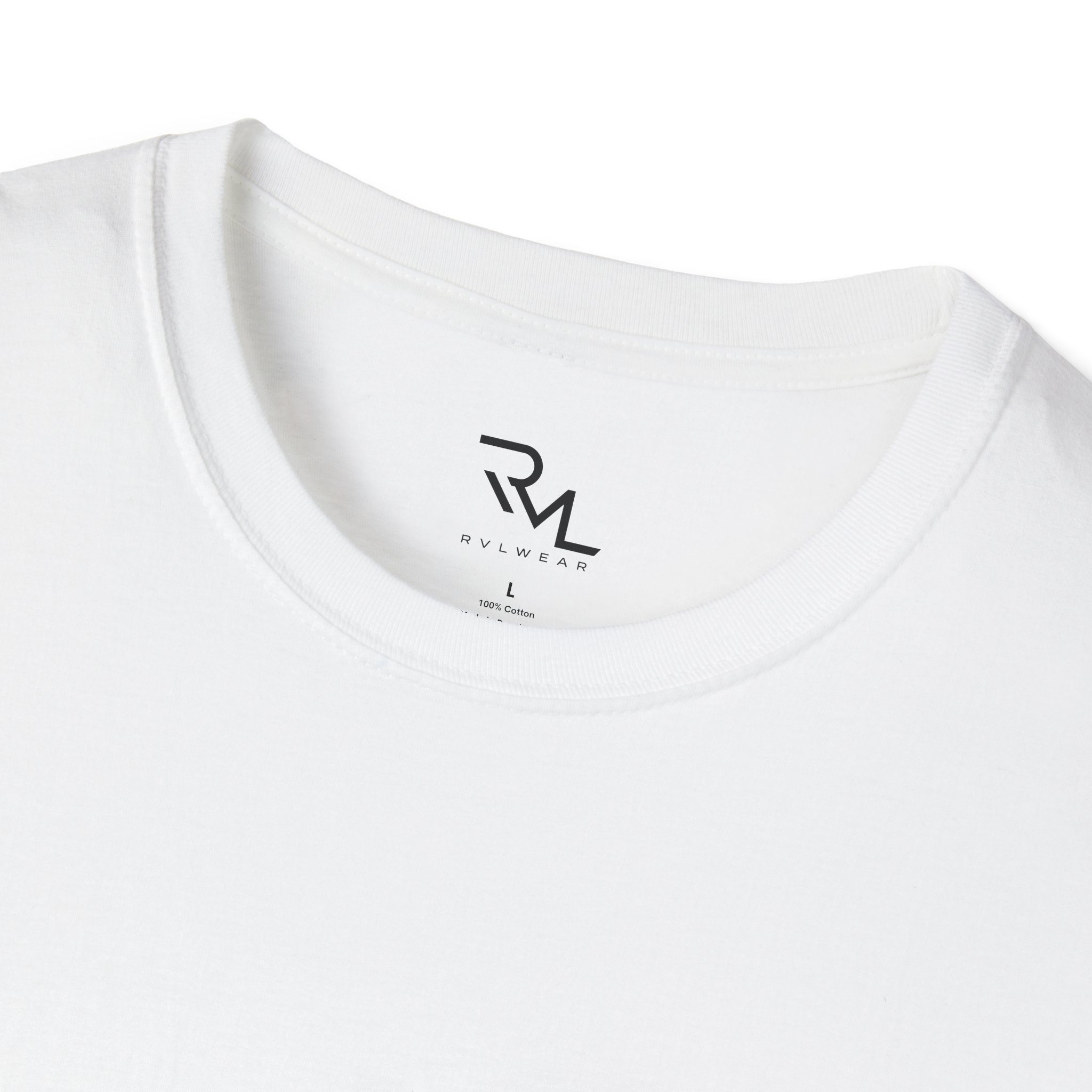 Classic White T-Shirt — Plain Crewneck Tee - Image 4