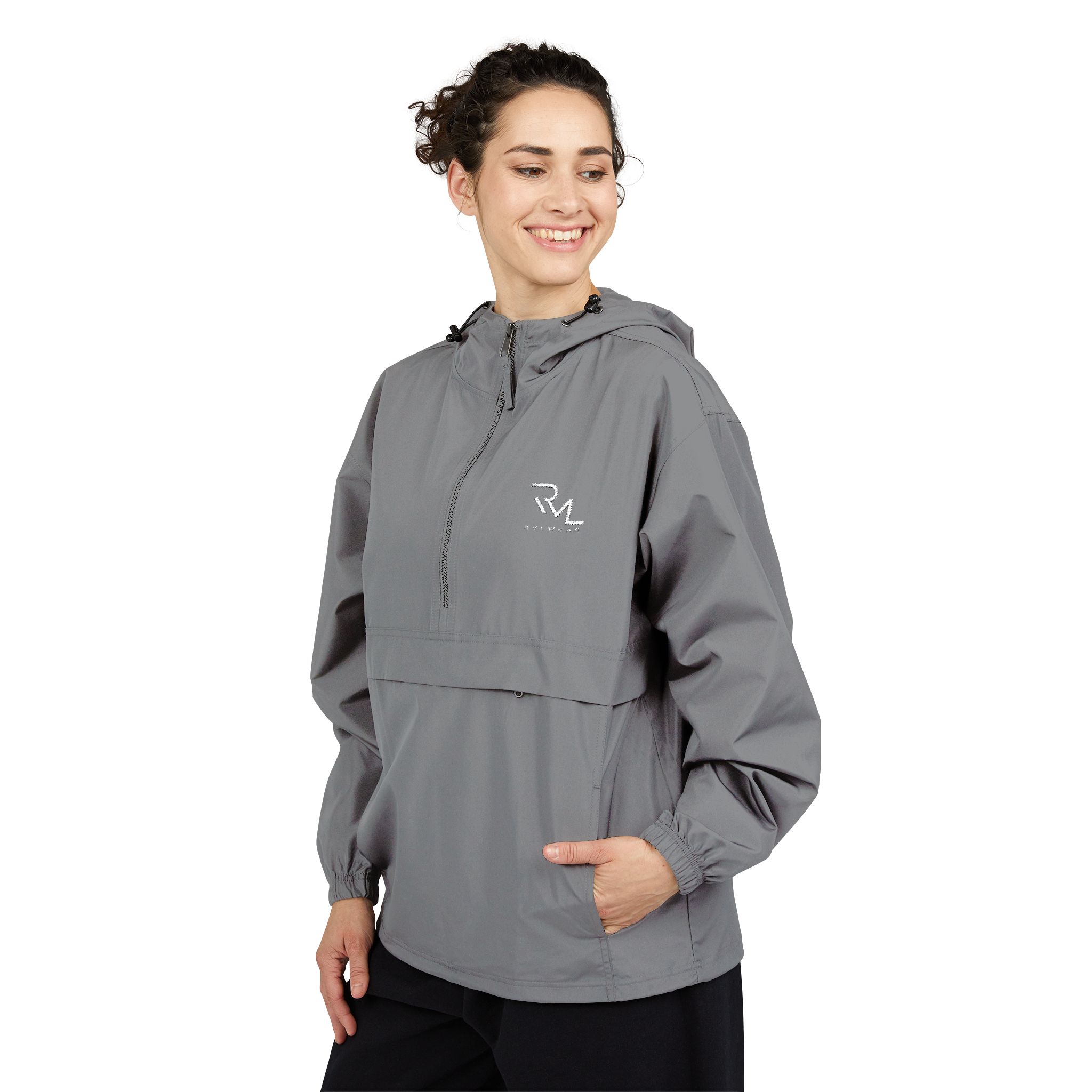 Packable Champion Anorak Jacket — Black Lightweight Windbreaker - Image 11